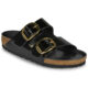 BIRKENSTOCK Arizona Big Buckle High Shine Leather Black HEX – Regular