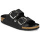 BIRKENSTOCK Arizona Big Buckle Oiled Leather Black HEX – Narrow
