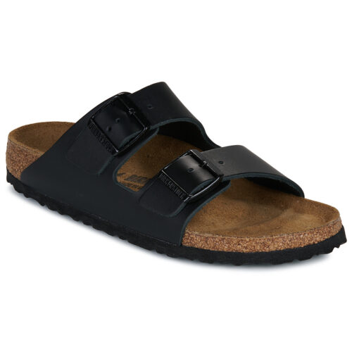 BIRKENSTOCK Arizona Cuir naturel Noir Narrow