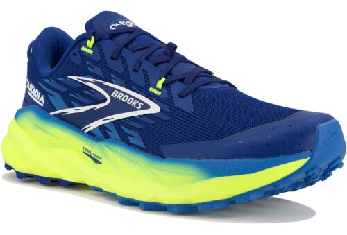 Brooks Cascadia 19 Bleu Jaune