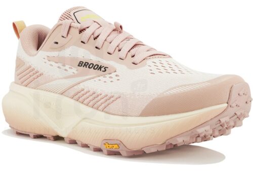 Brooks Cascadia 20 Gris Rose Femme – Trail Running
