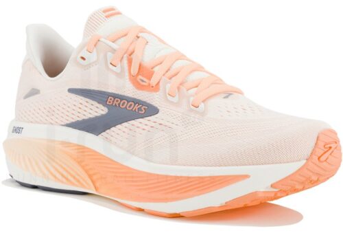 Brooks Ghost 18 Noir Femme — Largeur Étroite – Running Neutre Polyvalent