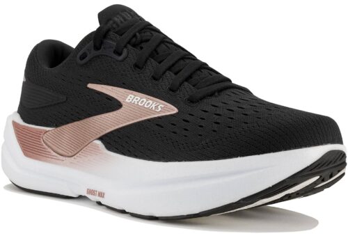 Brooks Ghost Max 3 Femme Noir Marron Blanc