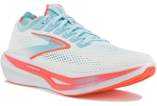 Brooks Hyperion 3 Femme Blanc Bleu Rose