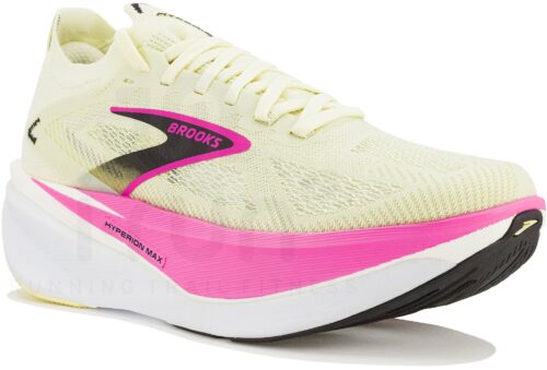 Brooks Hyperion Max 3 Femme Jaune Rose