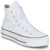 Converse CHUCK TAYLOR ALL STAR LIFT CANVAS HI Blanc