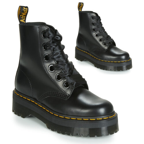 Dr. Martens MOLLY BLACK BUTTERO Noir