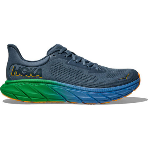 HOKA Arahi 7 Wide Homme Bleu Orange