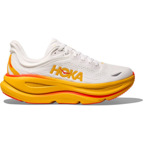 HOKA Bondi 9 Homme Blanc Jaune