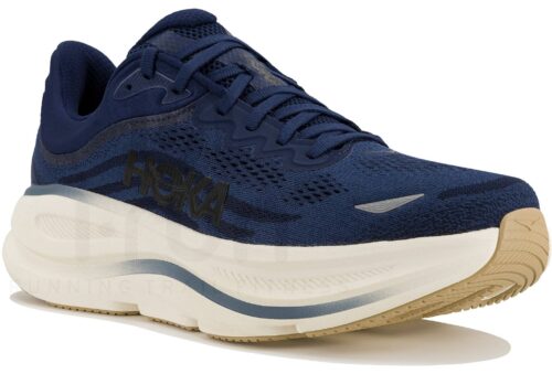 Hoka One One Bondi 9 Wide Bleu Marine