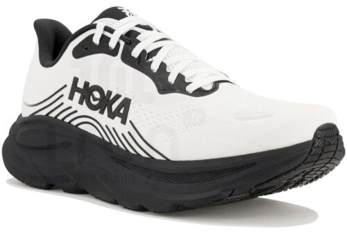 HOKA Clifton 11 Blanc Noir Homme – Running Amorti Maximal
