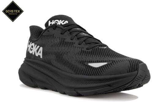 Hoka One One Clifton 9 Gore-Tex Noir