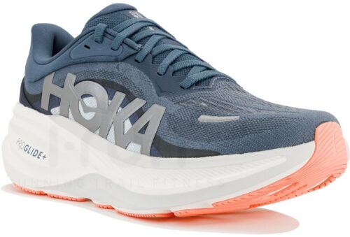 HOKA Clifton Pro Marine Bleu Femme – Running Dynamique Volume