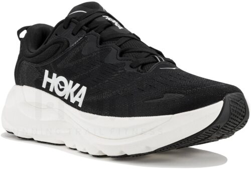 Hoka One One Gaviota 6 Wide Noir Blanc