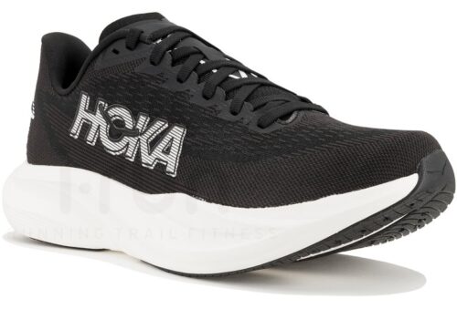 HOKA Mach 7 Noir Blanc Femme – Running Speed Daily Trainer