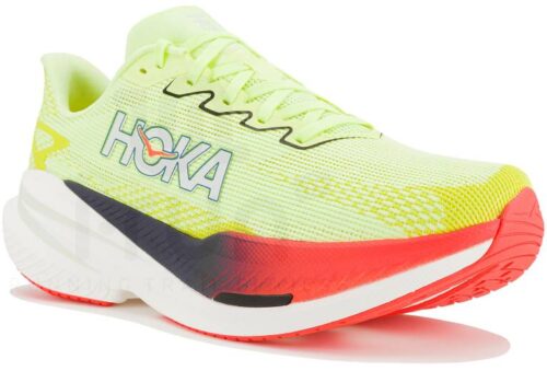 Hoka Mach X 3 Jaune Rouge Homme