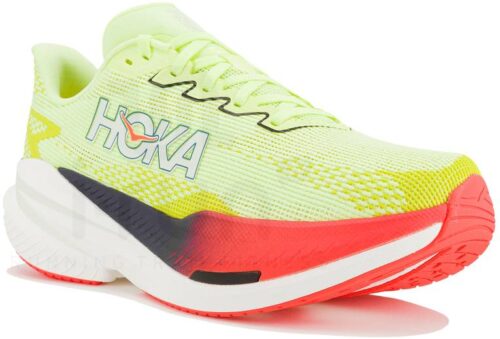 Hoka Mach X 3 Jaune Rouge Femme