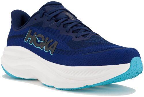 Hoka One One Skyflow Bleu Blanc