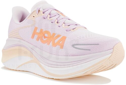 HOKA Skyward X 2 Lime Rose Femme – Running Compétition Plaque Carbone