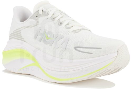 HOKA Skyward X 2 Blanc Marine Femme – Running Compétition Plaque Carbone