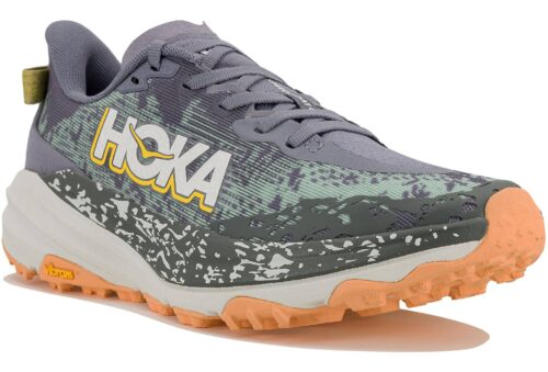 Hoka One One Speedgoat 6 Femme Gris