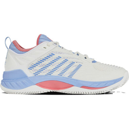 K-Swiss Hypercourt Supreme 2 Clay Femme Bleu Blanc