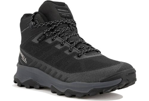 Merrell Speed Eco Mid WP Noir Homme – Randonnée Éco-Responsable WP