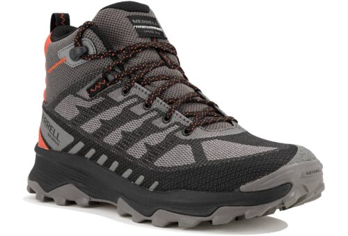 Merrell Speed Eco Mid WP Gris Homme – Randonnée Éco-Responsable WP