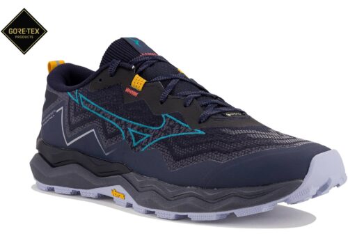 Mizuno Wave Daichi 9 Gore-Tex Bleu Marine