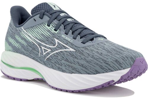 Mizuno Wave Inspire 21 Femme Gris Vert Violet