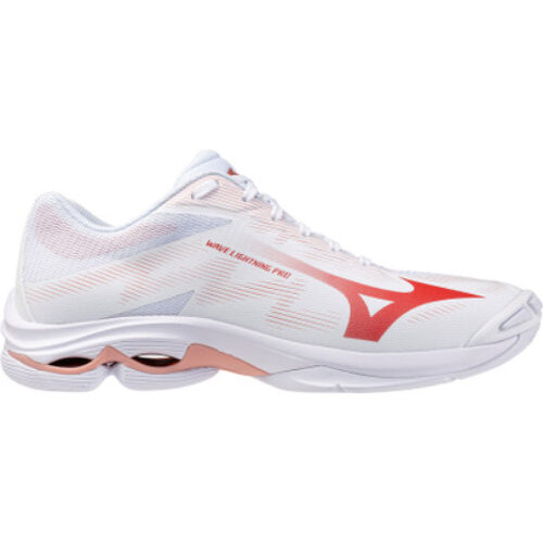 Mizuno Wave Lightning Pro Femme Blanc Rose