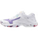 Mizuno Wave Lightning Z8 Femme Blanc Violet