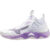 Mizuno Wave Momentum 3 Mid Femme Blanc Violet