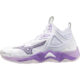 Mizuno Wave Momentum 3 Mid Femme Blanc Violet