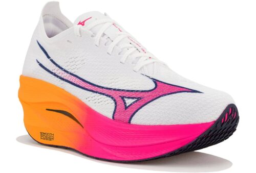 Mizuno Wave Rebellion Pro 3 Femme Blanc