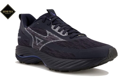 Mizuno Wave Rider Gore-Tex 3 Femme Bleu Marine