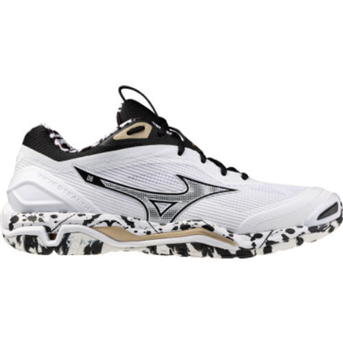 Mizuno Wave Stealth 6 Blanc Noir