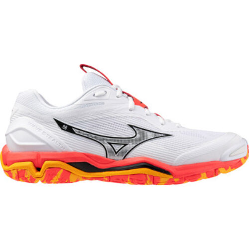 Mizuno Wave Stealth 6 Blanc Orange