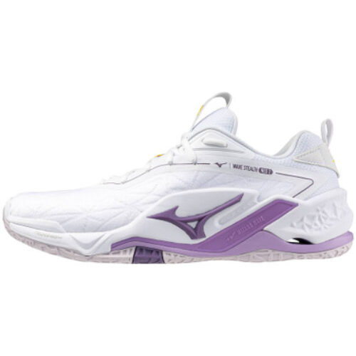 Mizuno Wave Stealth Neo 2 Femme Blanc Violet