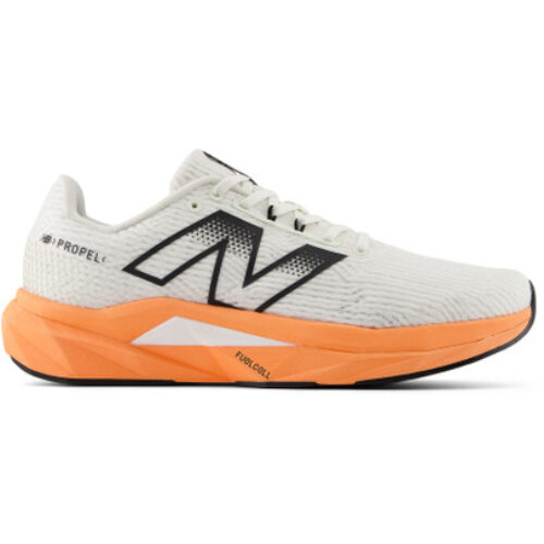 New Balance FuelCell Propel v5 Homme Blanc Orange