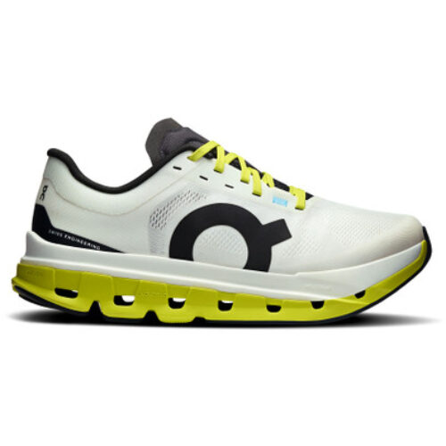On Cloudflow 5 Femme Blanc Jaune