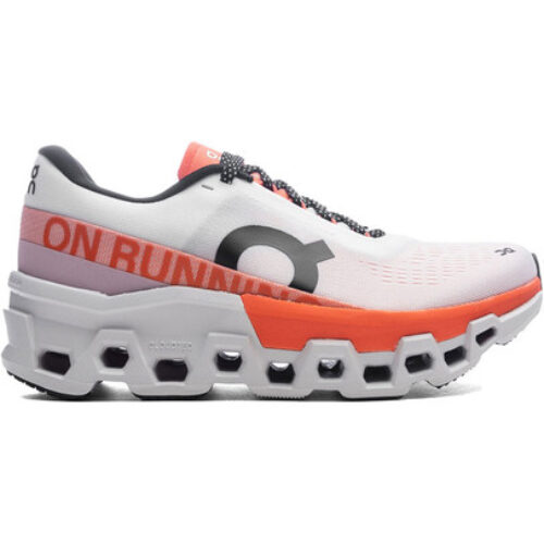 On Cloudmonster 2 Femme Blanc Orange