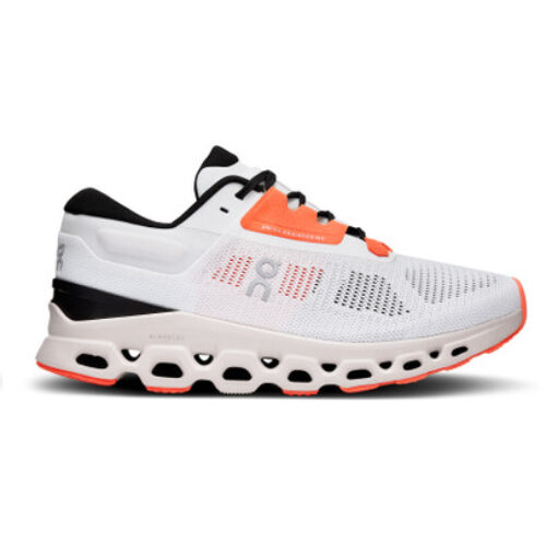 On Cloudstratus 3 Femme Blanc Orange