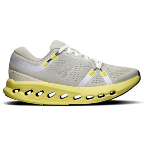 On Cloudsurfer 2 Femme Gris Jaune