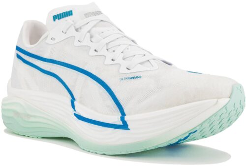 Puma Deviate Nitro Elite 3 Blanc Bleu