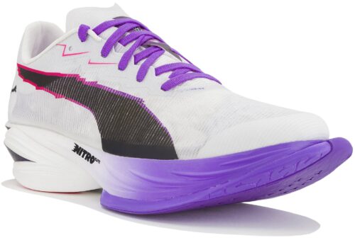 Puma Fast-R Nitro Elite 3 Femme Blanc Violet