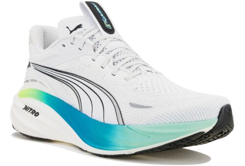 Puma Magnify Nitro 3 Blanc Bleu