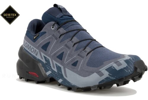 Salomon Speedcross 6 Gore-Tex Bleu – Trail Terrain Mou