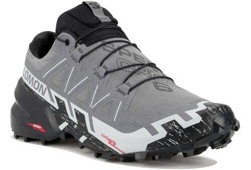 Salomon Speedcross 6 Wide M Gris Argent