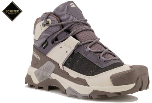 Salomon X Ultra 5 Mid Gore-Tex Femme Beige